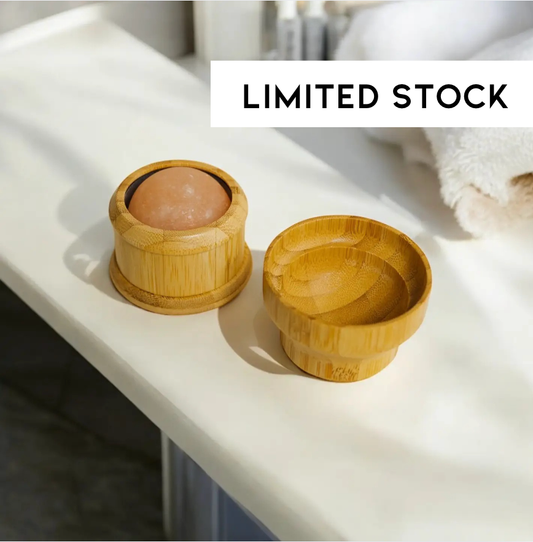 Bamboo Himalayan Salt Massage Ball | Faire Market Bestseller