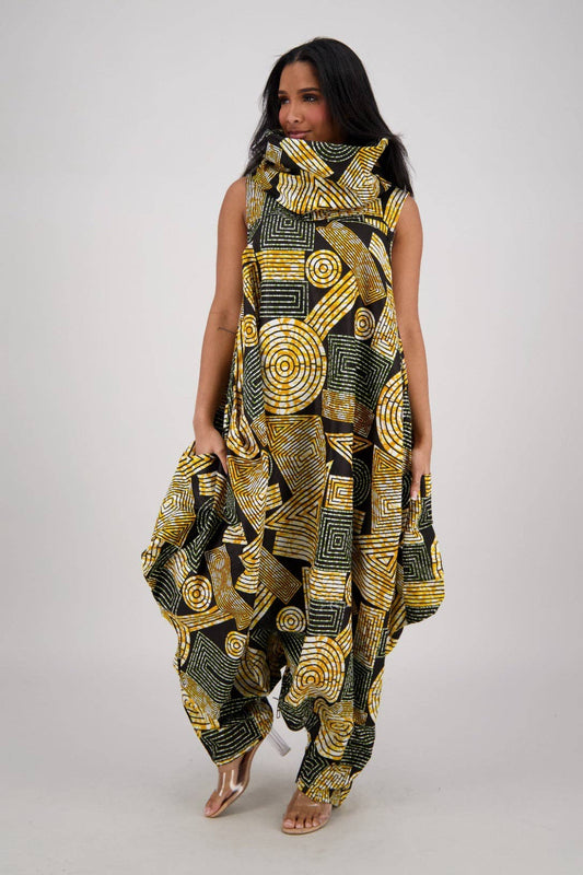 Ankara Print Jumper AJ-25074-271