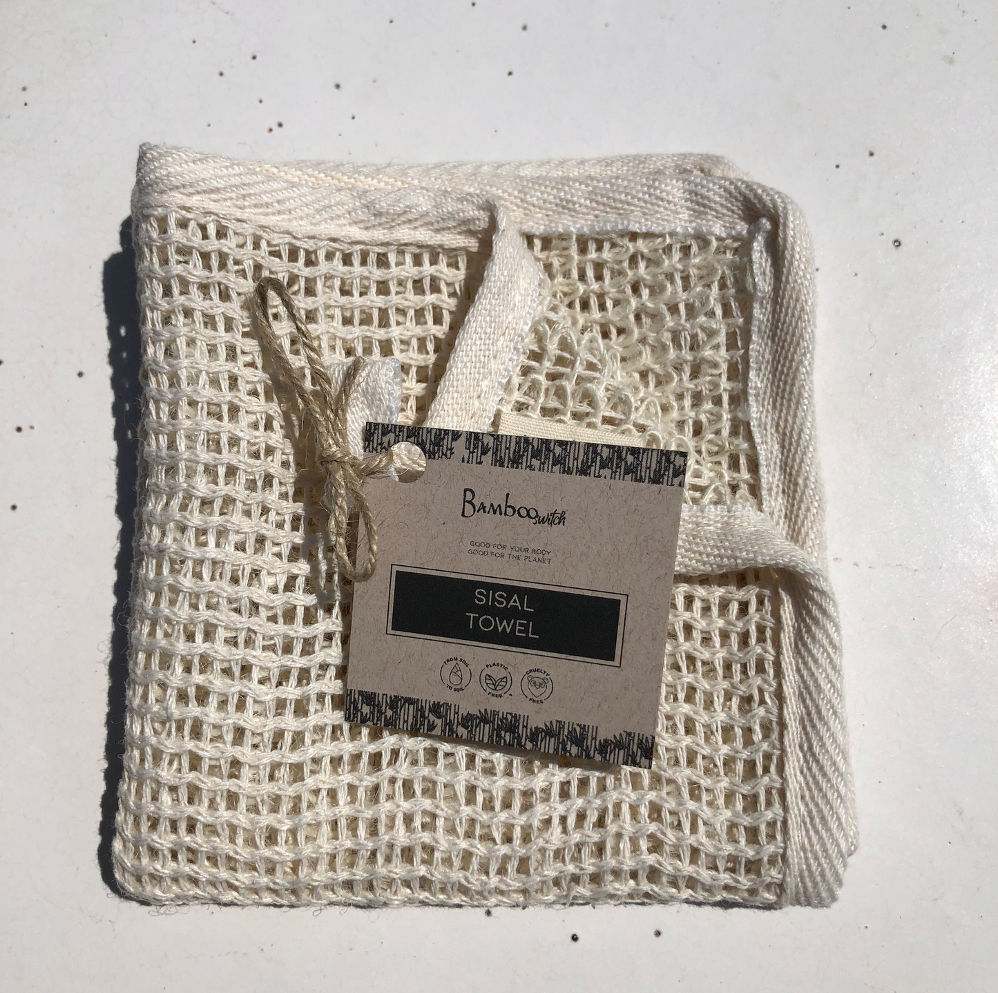 Sisal Exfoliating Body Towel | Faire Market Bestseller