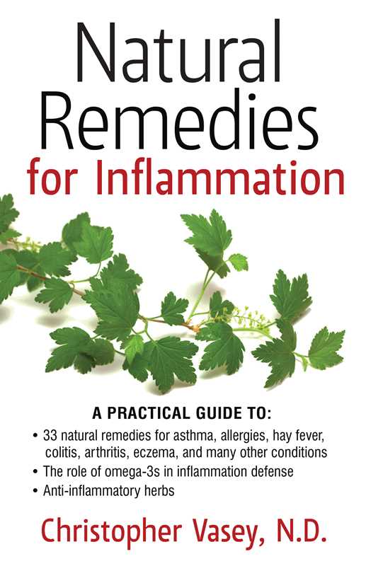 Natural Remedies for Inflammation by Christopher Vasey