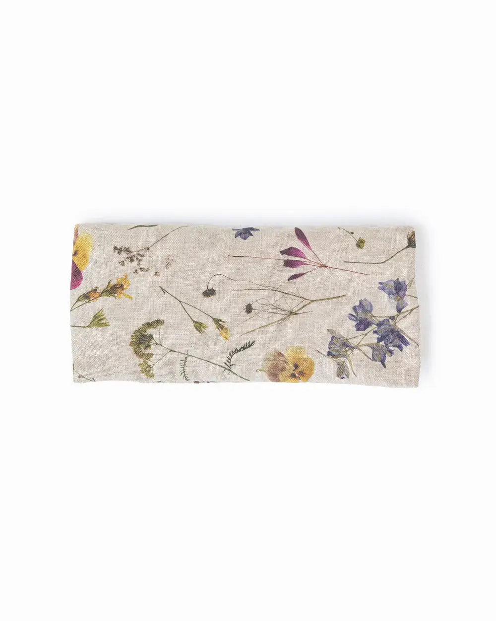 Linen eye pillow in Botanical print | Floral print