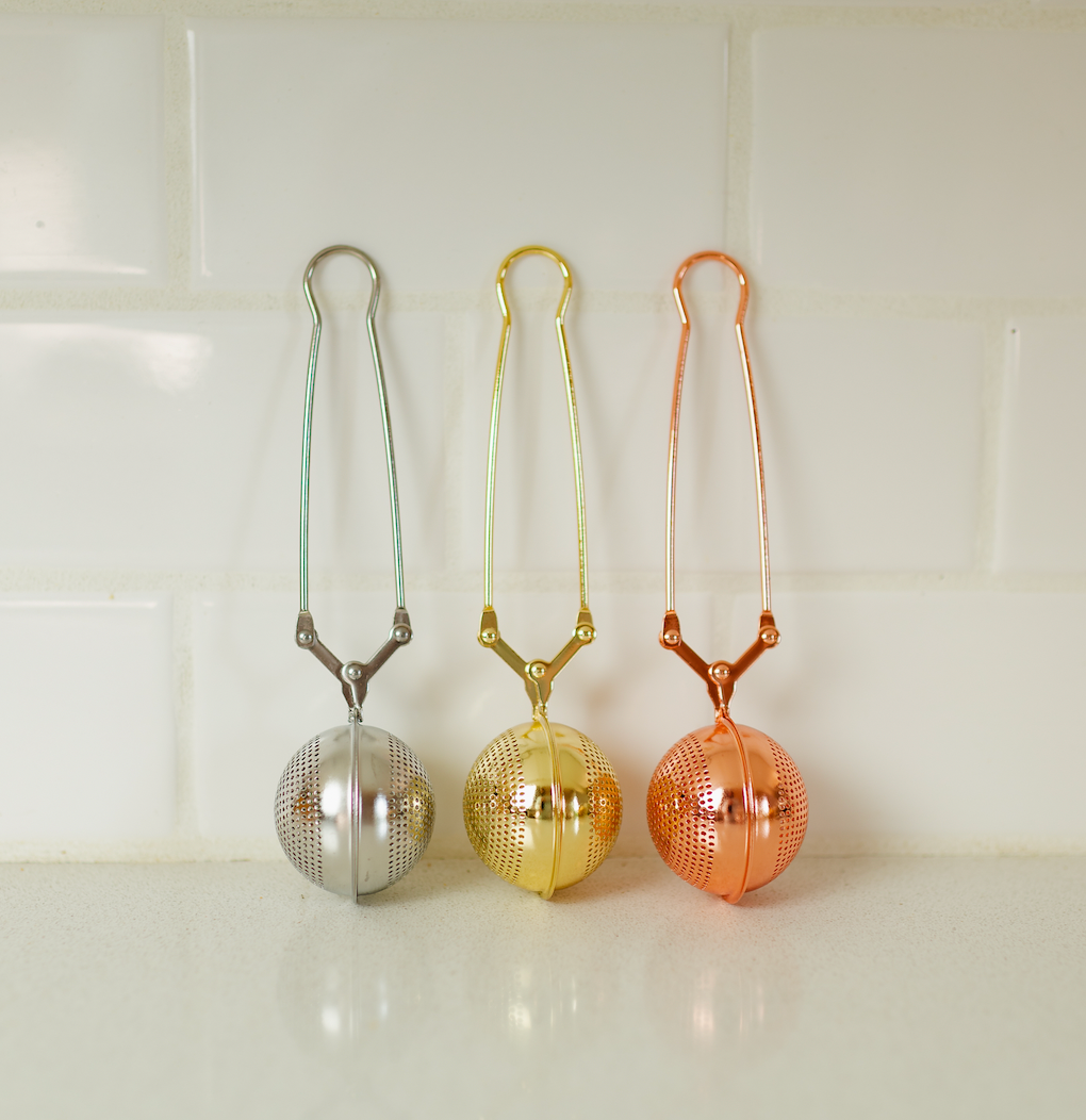 Stainless Steel Tea Strainer | Faire Market Bestseller