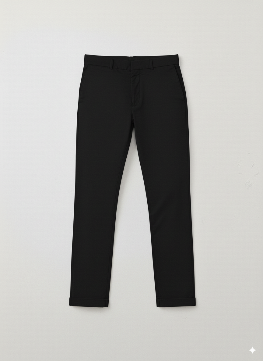 Hawks Bay New Chino Stretch Twill Pants (BLACK)