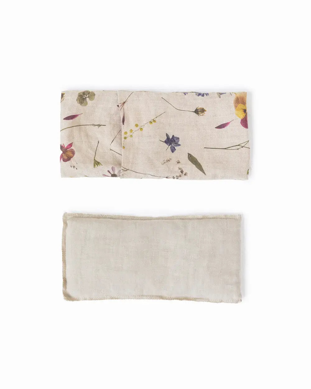 Linen eye pillow in Botanical print | Floral print