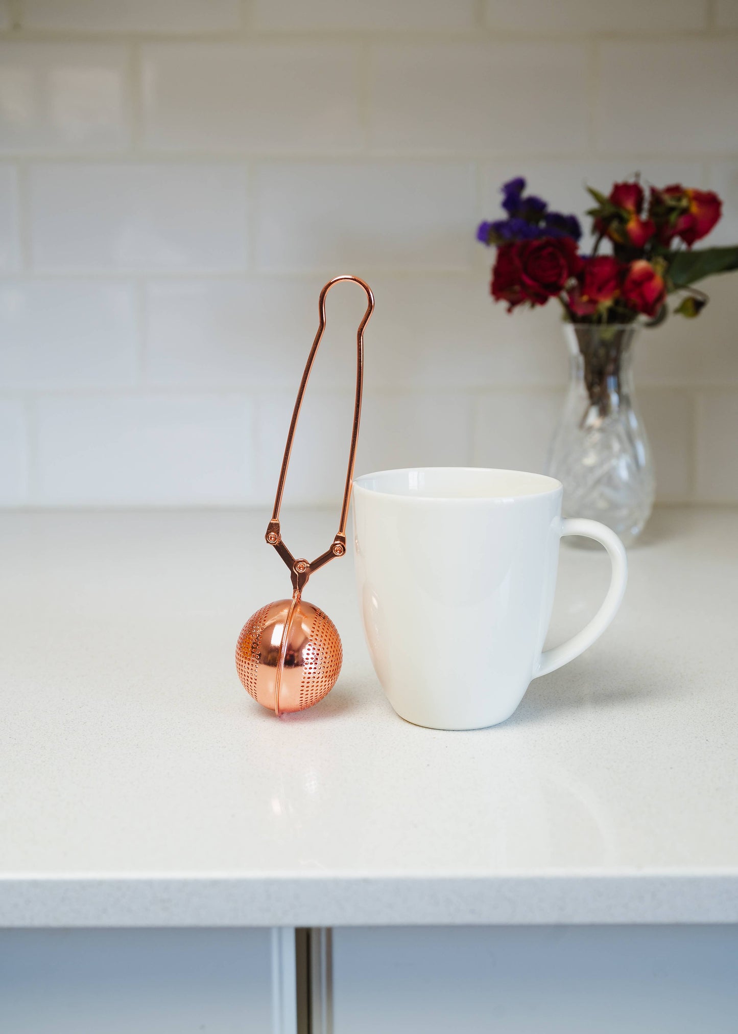 Stainless Steel Tea Strainer | Faire Market Bestseller