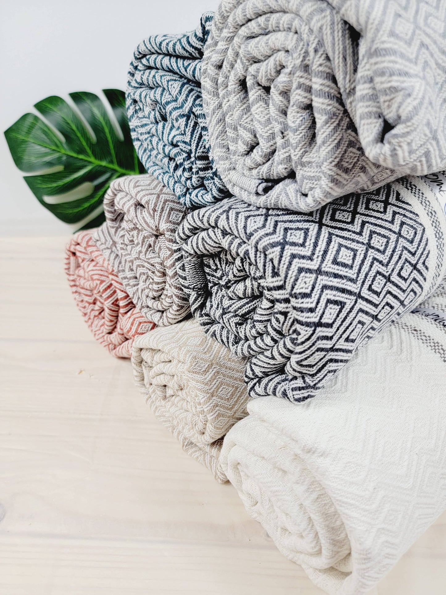 100% PREMIUM TURKISH COTTON THROW BLANKETS