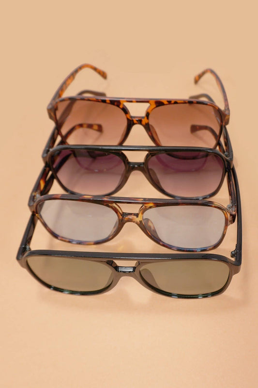 AVIATION ACETATE ASSORTED SUNGLASSES | 40SG815-12 Pack