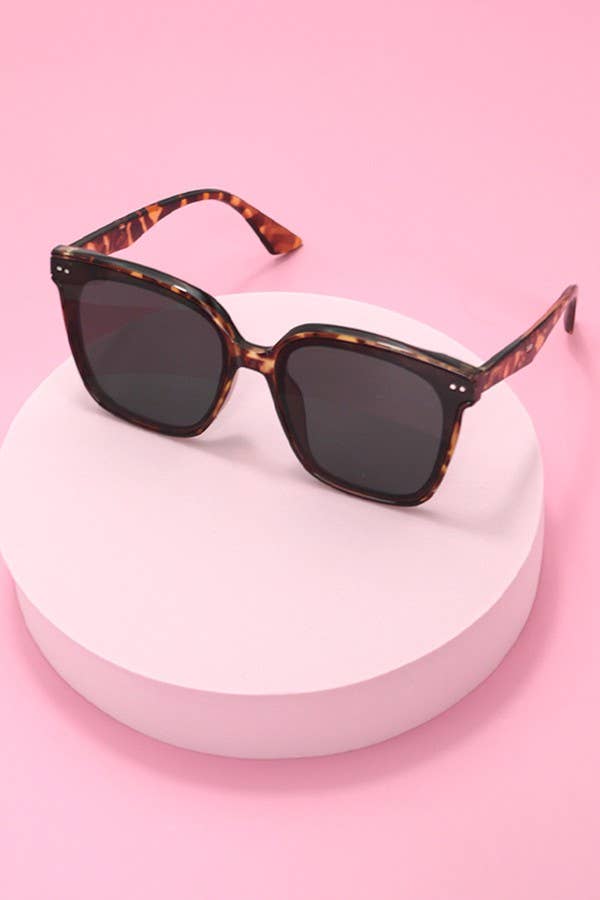 ACETATE SQUARE CATEYE SUNGLASSES SET | 40SG813-12 Pack