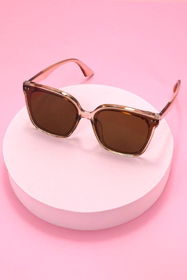 ACETATE SQUARE CATEYE SUNGLASSES SET | 40SG813-12 Pack