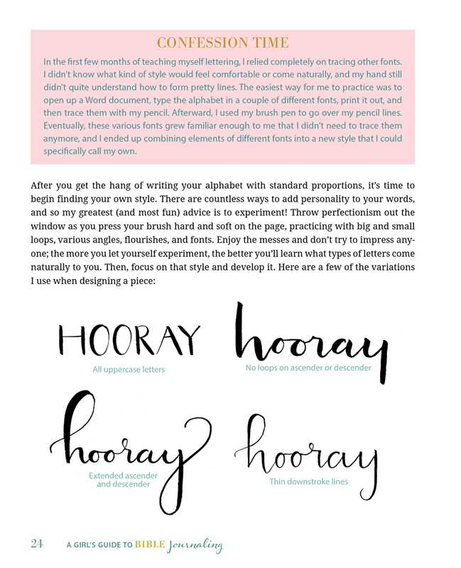Girl's Guide to Bible Journaling by Kristin Duran